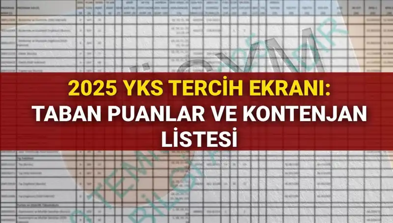 2025 YKS Tercih Ekranı Açıldı: Üniversitelere Giriş Nasıl Olacak?