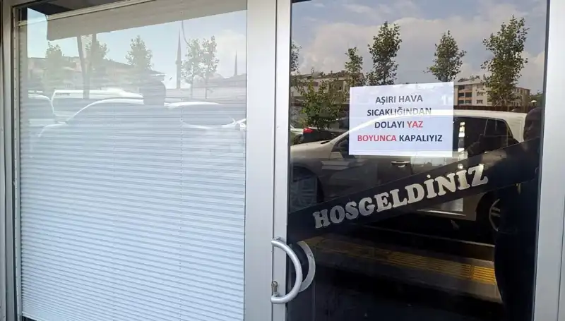 Afrika Sıcakları Esnafın Yaz Döneminde Zor Anlar Yaşatıyor