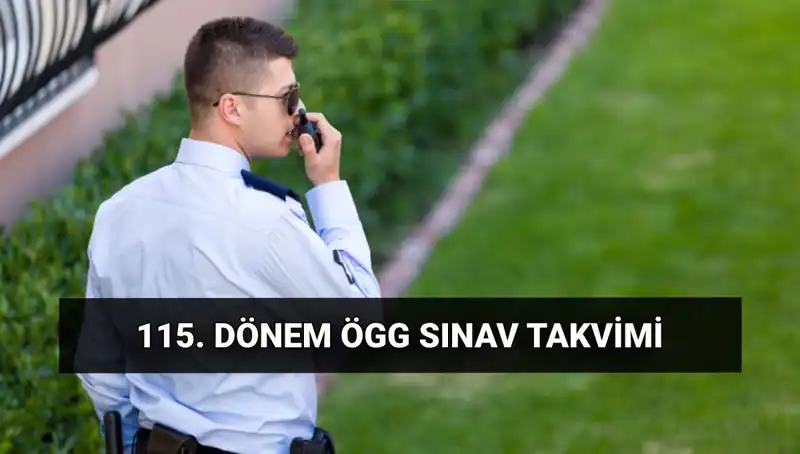 2025 Özel Güvenlik Sınavı: EGM'den Tarih ve Yer Bilgileri Açıklandı