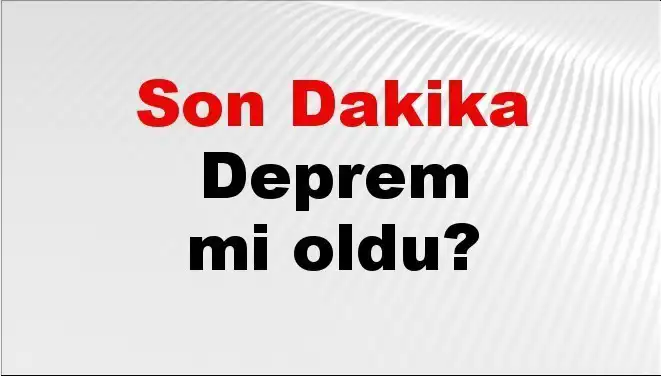 Muğla'da Son Dakika Deprem Bilgileri: Güçlü Sarsıntı Yürekleri Ağızlara Getirdi