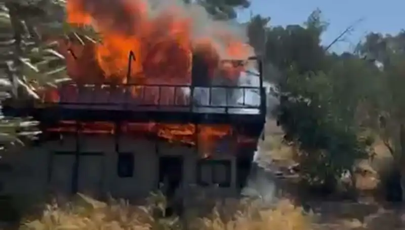 Bodrum'da Alarm Veren Yangın: Ekipler Seferber Oldu
