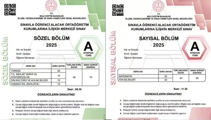 2025 LGS Soru ve Cevap Anahtarı Yayın Tarihi Duyuruldu!