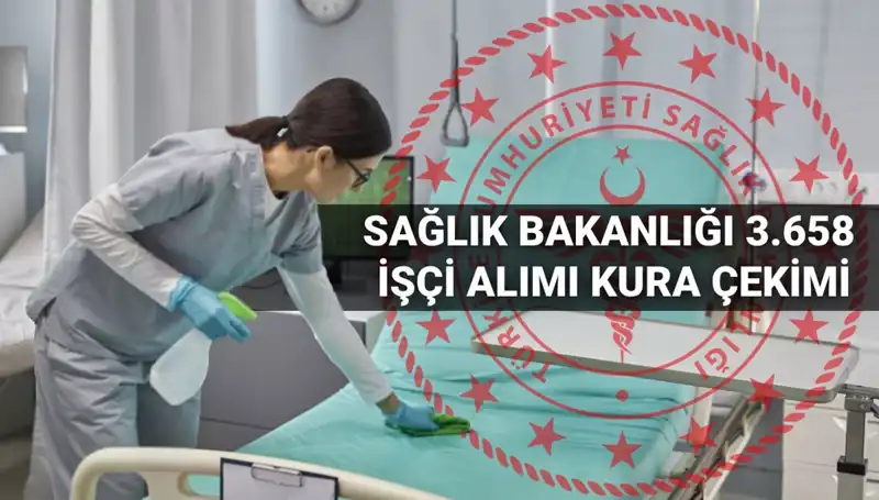 2025 Sağlık Bakanlığı Kura Tarihi: 3.658 İşçi Alımı Detayları Açıklandı!