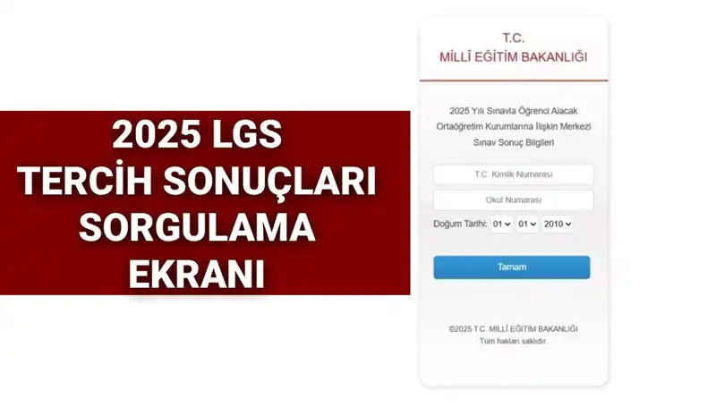 LGS Tercih Sonuçları 2025: MEB'den Beklenen Açıklama Geldi!