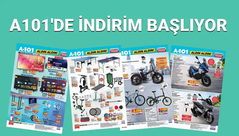 A101 Market 12 Haziran 2025 Aktüel Kataloğu: Spor ve Teknoloji Ürünlerine Ulaşın!