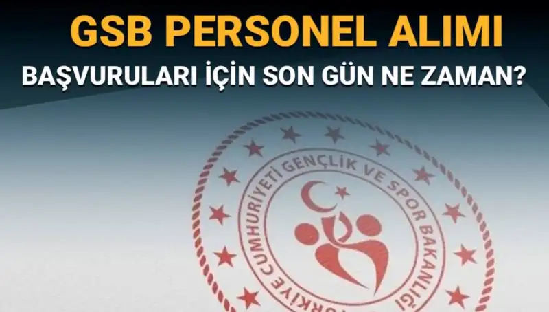 Gençlik ve Spor Bakanlığı Personel Alımı Başvuru Süreci: Son Tarih Yaklaşıyor!